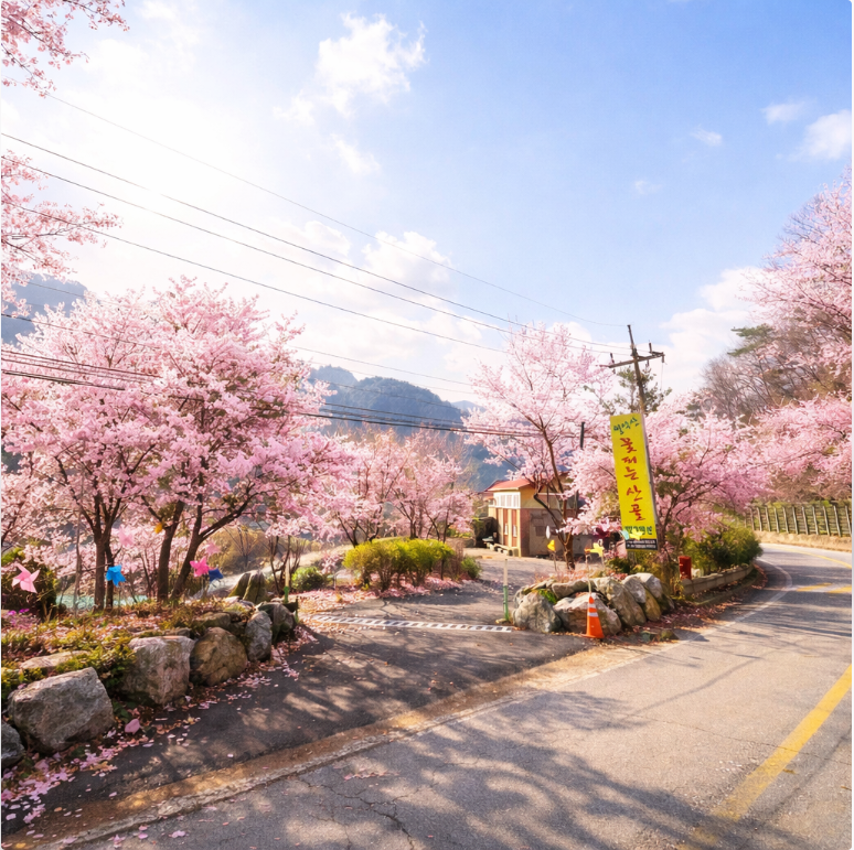 월악산 꽃피는 산골 (충청북도 충주시) 사진